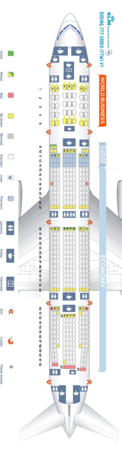 klm boeing 777-300 stoelindeling|Seat map Boeing 777.